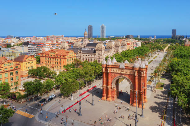 Arc de Triomf & Passeig Lluís Companys