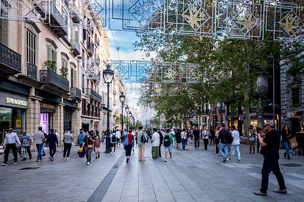 Passeig de Gracia architecture on a luxury chauffeured Barcelona route