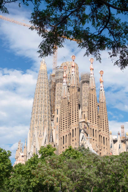 Sagrada Familia basilica exterior for a private tour in Barcelona