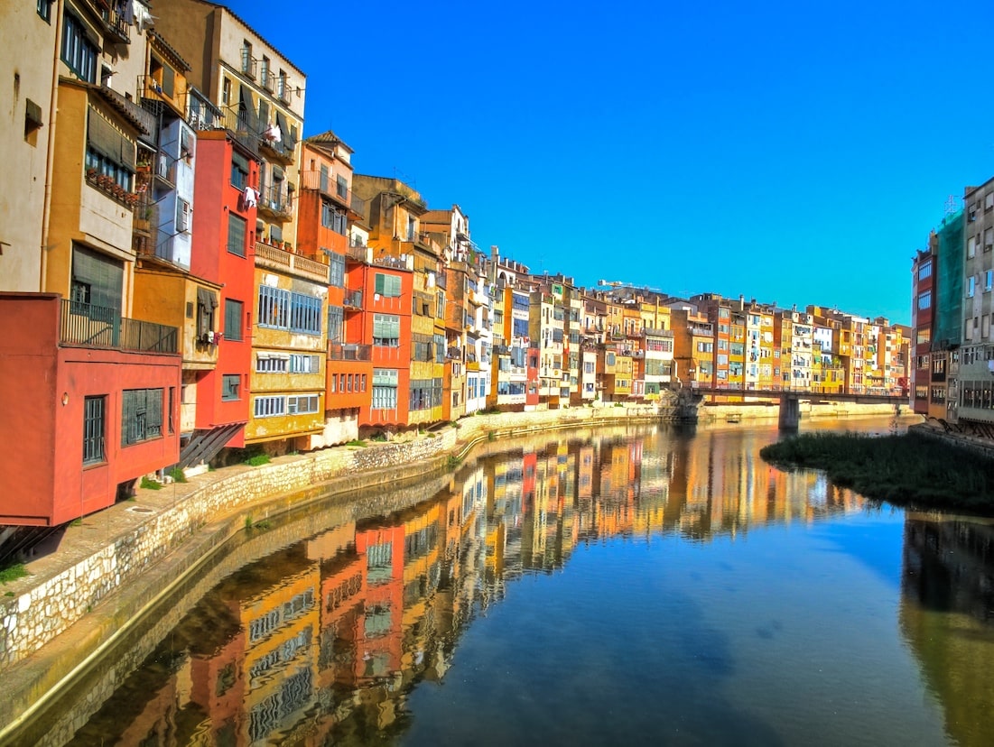 Girona houses on the onyar river 4