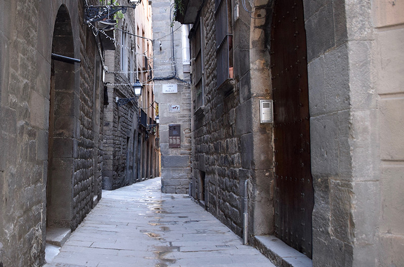 Gothic Quarter lanes