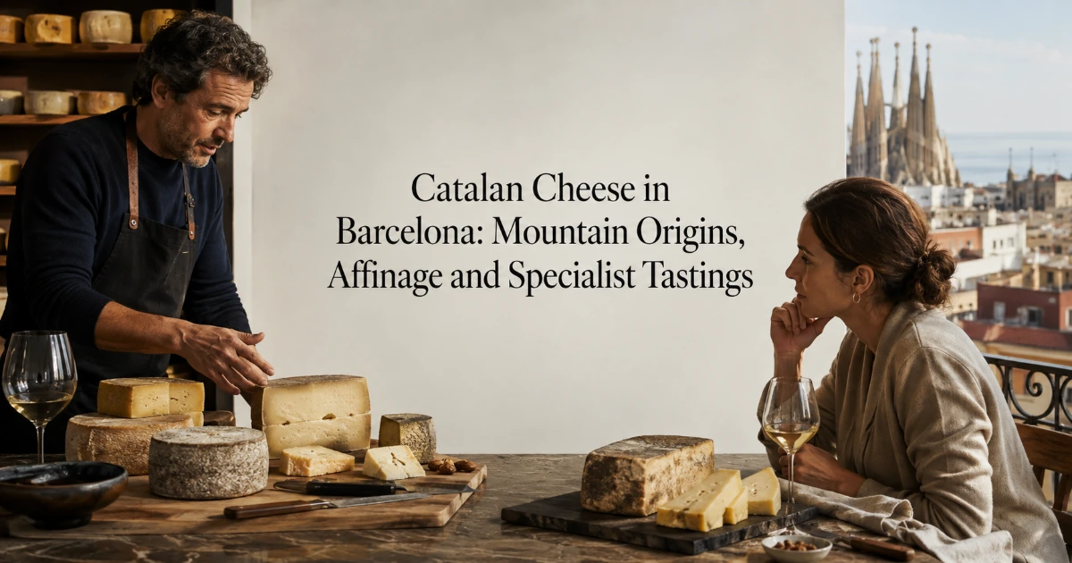 barcelona — Catalan Cheese in Barcelona: Mountain Origins, Affinage and Specialist Tastings