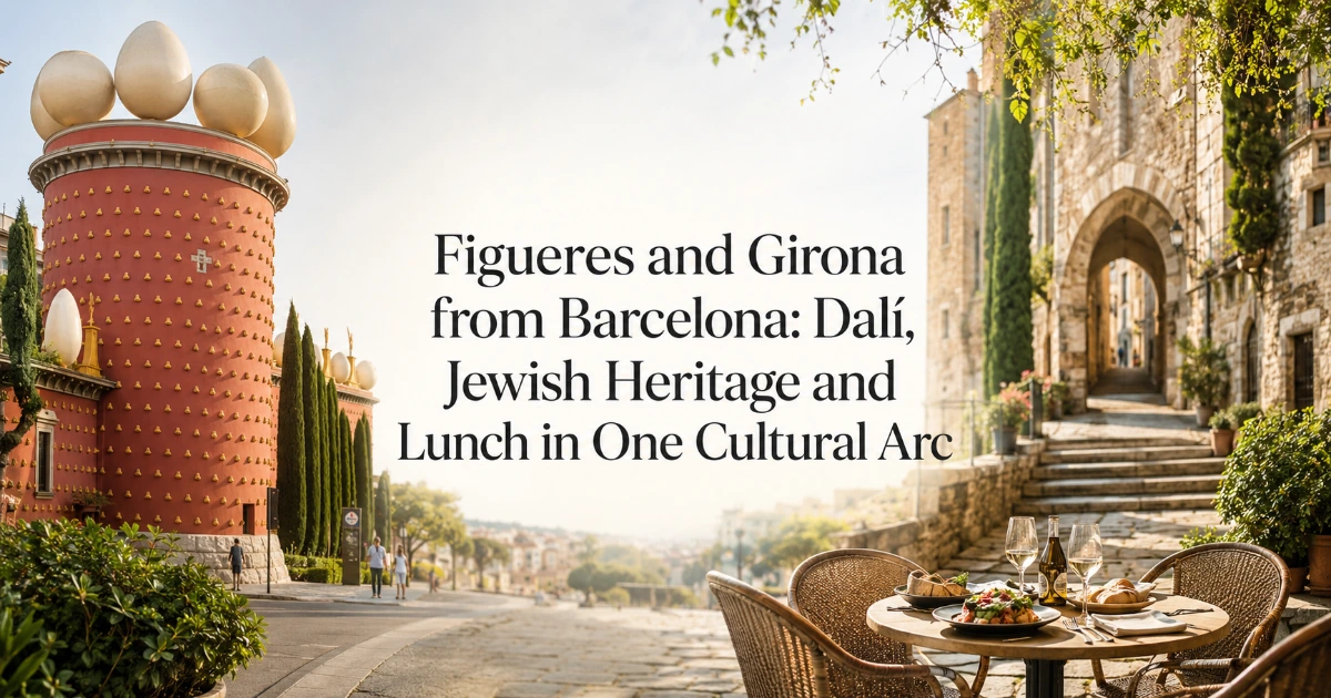 barcelona — Figueres and Girona from Barcelona: Dalí, Jewish Heritage and Lunch in One Cultural Arc