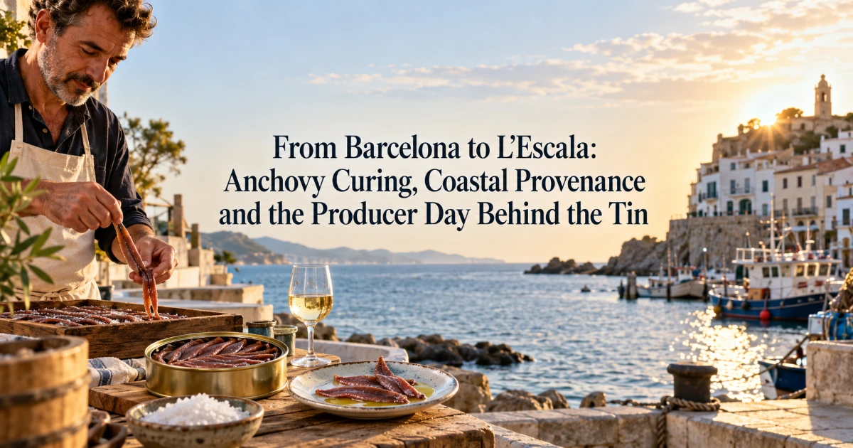 barcelona — From Barcelona to L’Escala: Anchovy Curing, Coastal Provenance and the Producer Day Behind the Tin