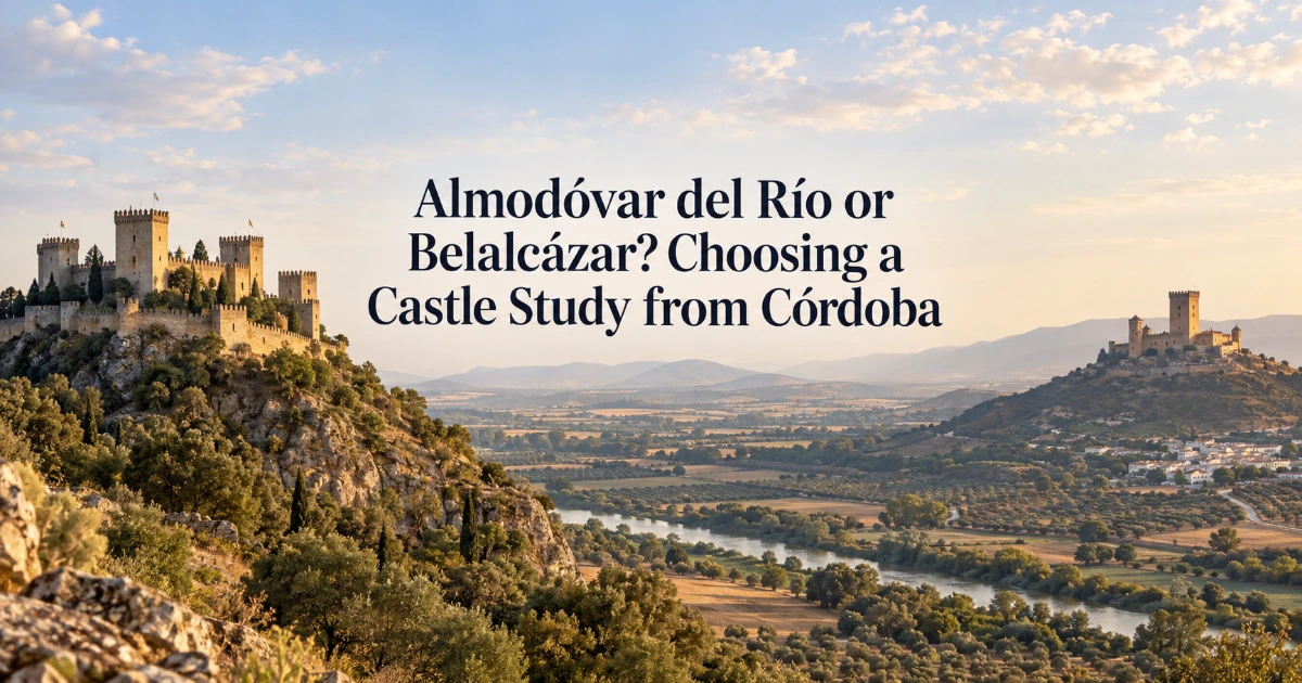Cordoba — Almodóvar del Río or Belalcázar? Choosing a Castle Study from Córdoba