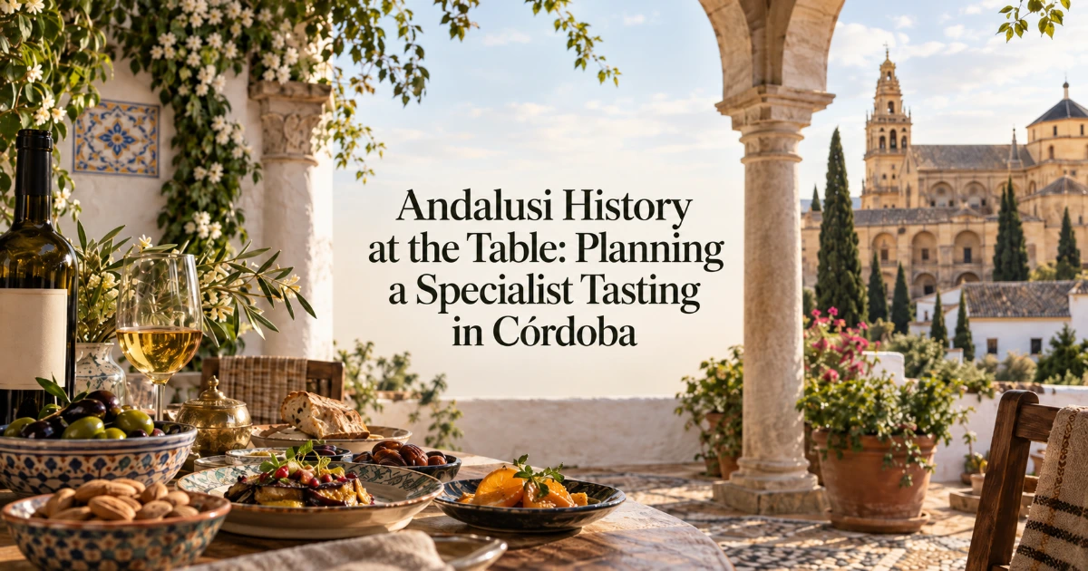 Cordoba — Andalusi History at the Table: Planning a Specialist Tasting in Córdoba