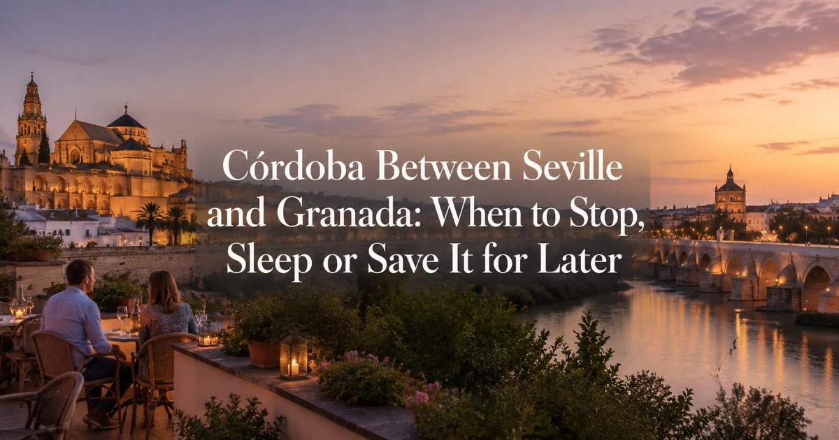 cordoba — Córdoba Between Seville and Granada: When to Stop, Sleep or Save It for Later