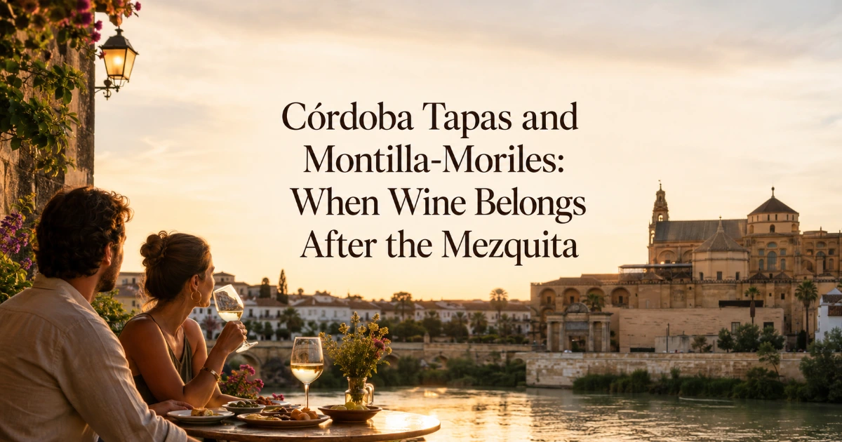 cordoba — Córdoba Tapas and Montilla-Moriles: When Wine Belongs After the Mezquita
