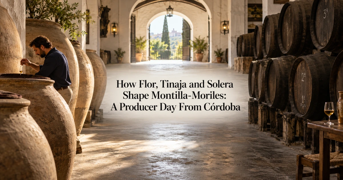 Cordoba — How Flor, Tinaja and Solera Shape Montilla-Moriles: A Producer Day From Córdoba