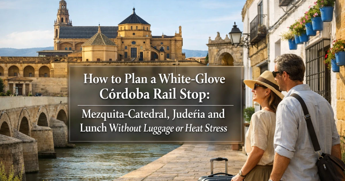 cordoba — How to Plan a White-Glove Córdoba Rail Stop: Mezquita-Catedral, Judería and Lunch Without Luggage or Heat Stress