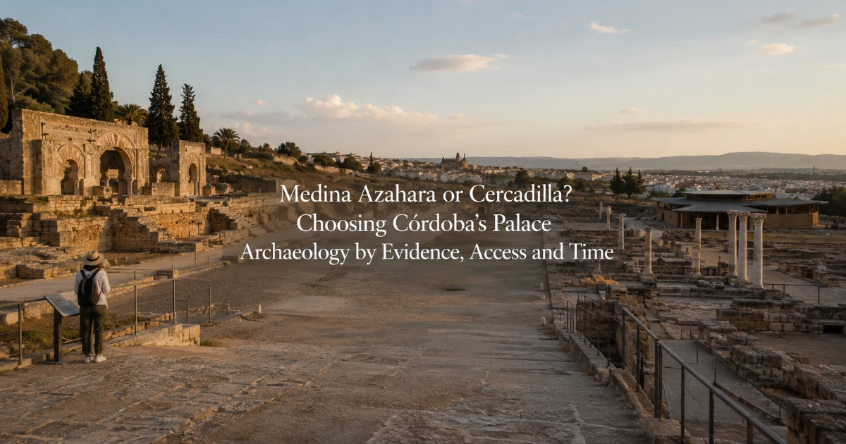 cordoba — Medina Azahara or Cercadilla? Choosing Córdoba’s Palace Archaeology by Evidence, Access and Time