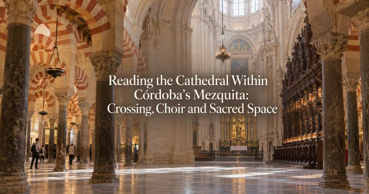 Cordoba — Reading the Cathedral Within Córdoba's Mezquita: Crossing, Choir and Sacred Space