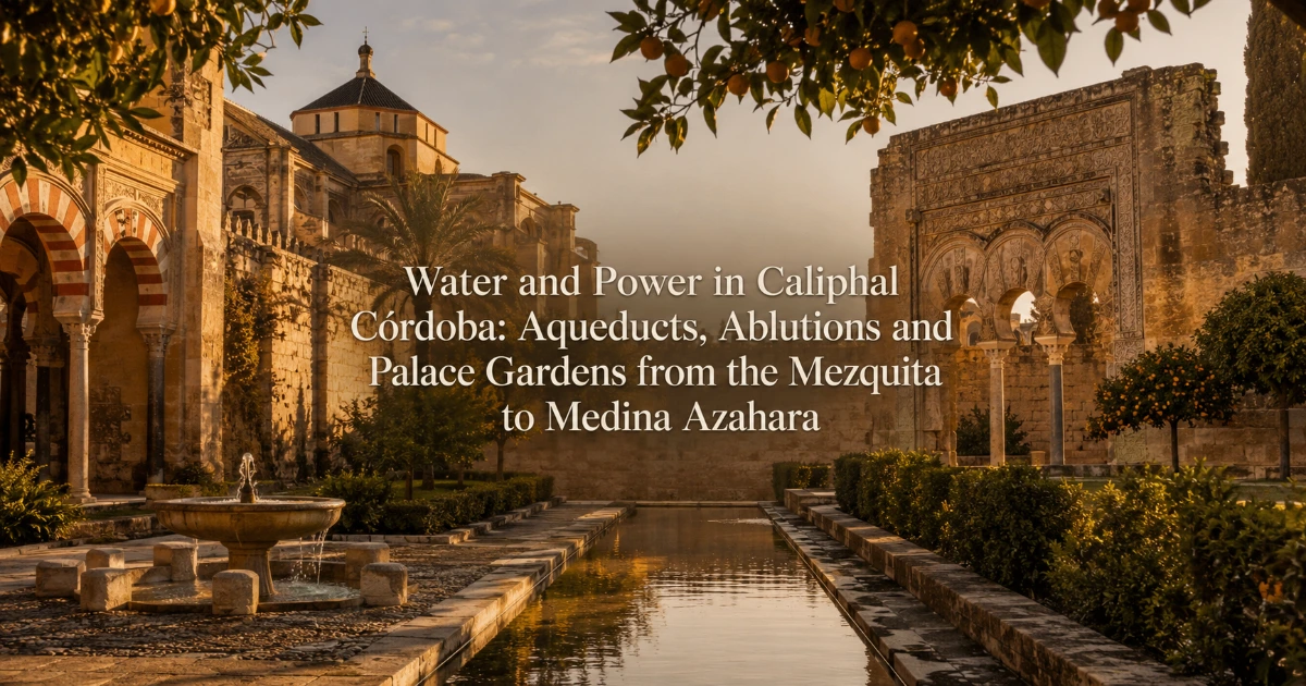 Cordoba — Water and Power in Caliphal Córdoba: Aqueducts, Ablutions and Palace Gardens from the Mezquita to Medina Azahara