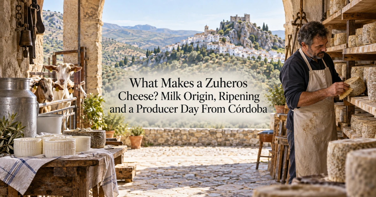 Cordoba — What Makes a Zuheros Cheese? Milk Origin, Ripening and a Producer Day From Córdoba