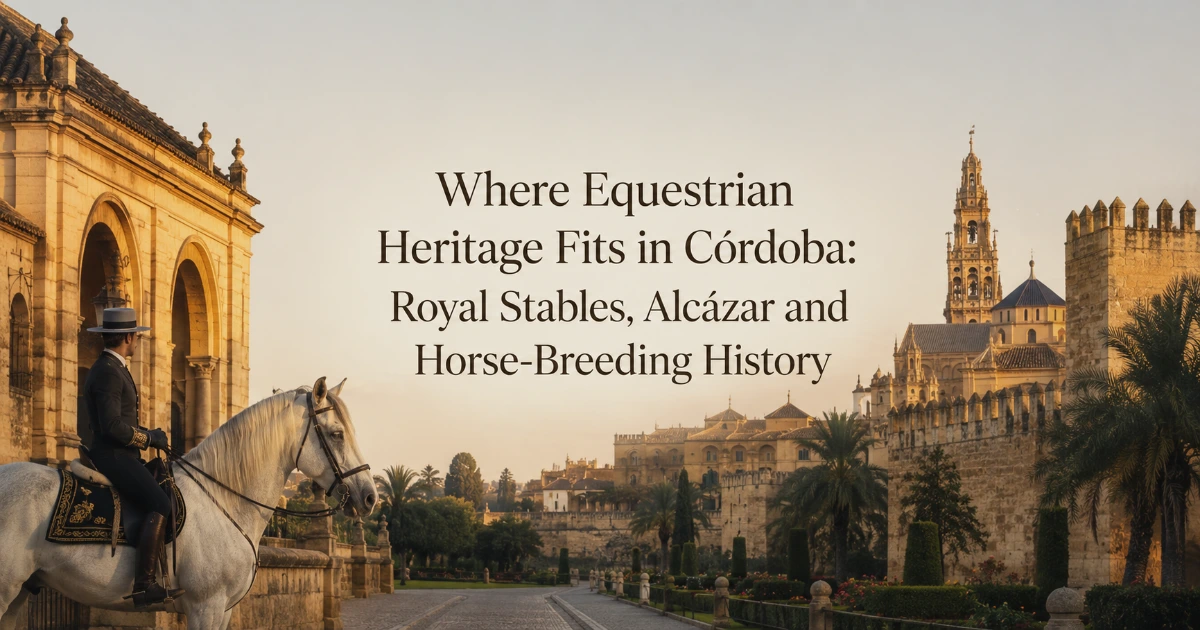 cordoba — Where Equestrian Heritage Fits in Córdoba: Royal Stables, Alcázar and Horse-Breeding History