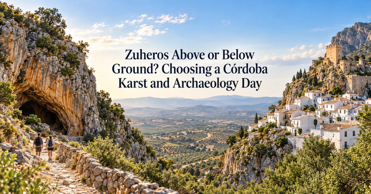 Cordoba — Zuheros Above or Below Ground? Choosing a Córdoba Karst and Archaeology Day