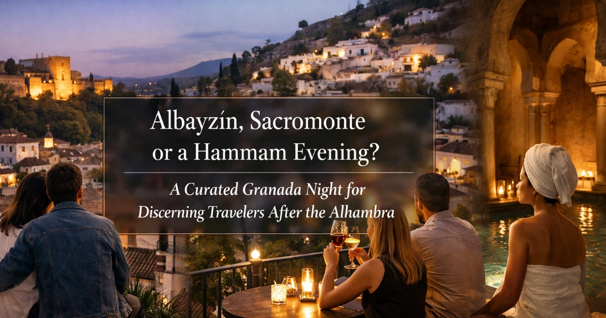 granada — Albayzín, Sacromonte or a Hammam Evening? A Curated Granada Night for Discerning Travelers After the Alhambra