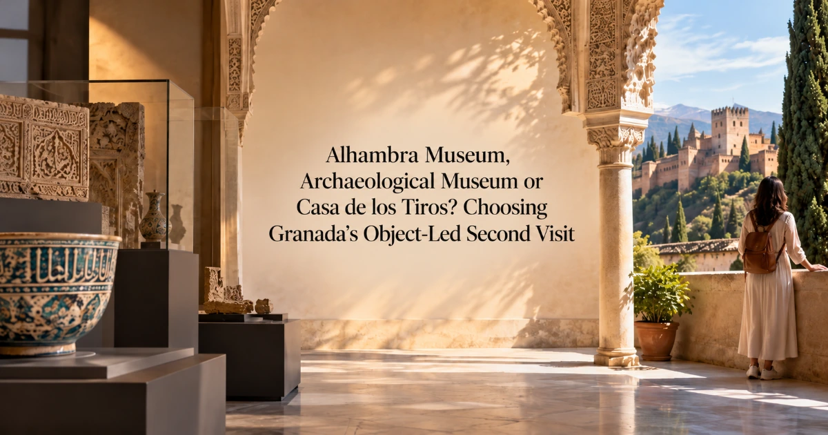 granada — Alhambra Museum, Archaeological Museum or Casa de los Tiros? Choosing Granada’s Object-Led Second Visit