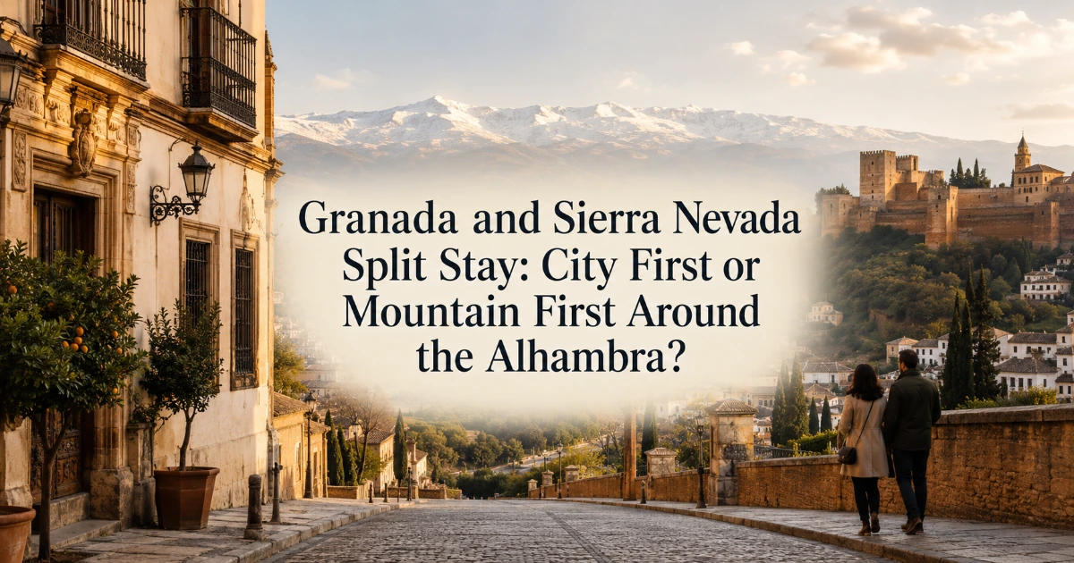 Granada — Granada and Sierra Nevada Split Stay: City First or Mountain First Around the Alhambra?