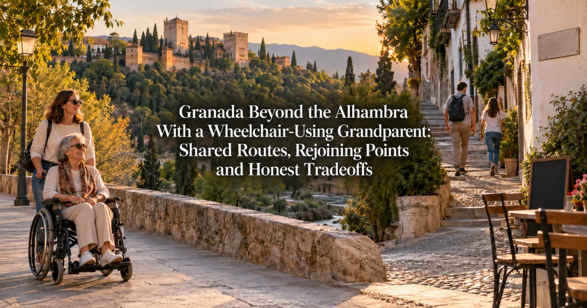 granada — Granada Beyond the Alhambra With a Wheelchair-Using Grandparent: Shared Routes, Rejoining Points and Honest Tradeoffs