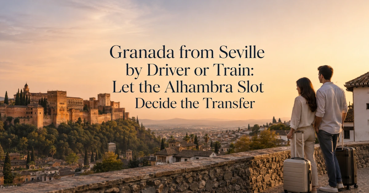 Granada — Granada from Seville by Driver or Train: Let the Alhambra Slot Decide the Transfer