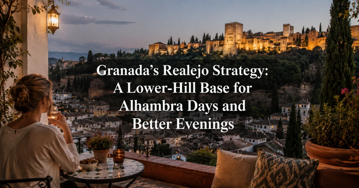 granada — Granada’s Realejo Strategy: A Lower-Hill Base for Alhambra Days and Better Evenings
