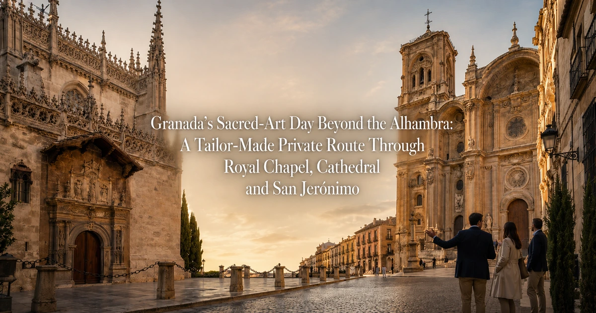 granada — Granada’s Sacred-Art Day Beyond the Alhambra: A Tailor-Made Private Route Through Royal Chapel, Cathedral and San Jerónimo