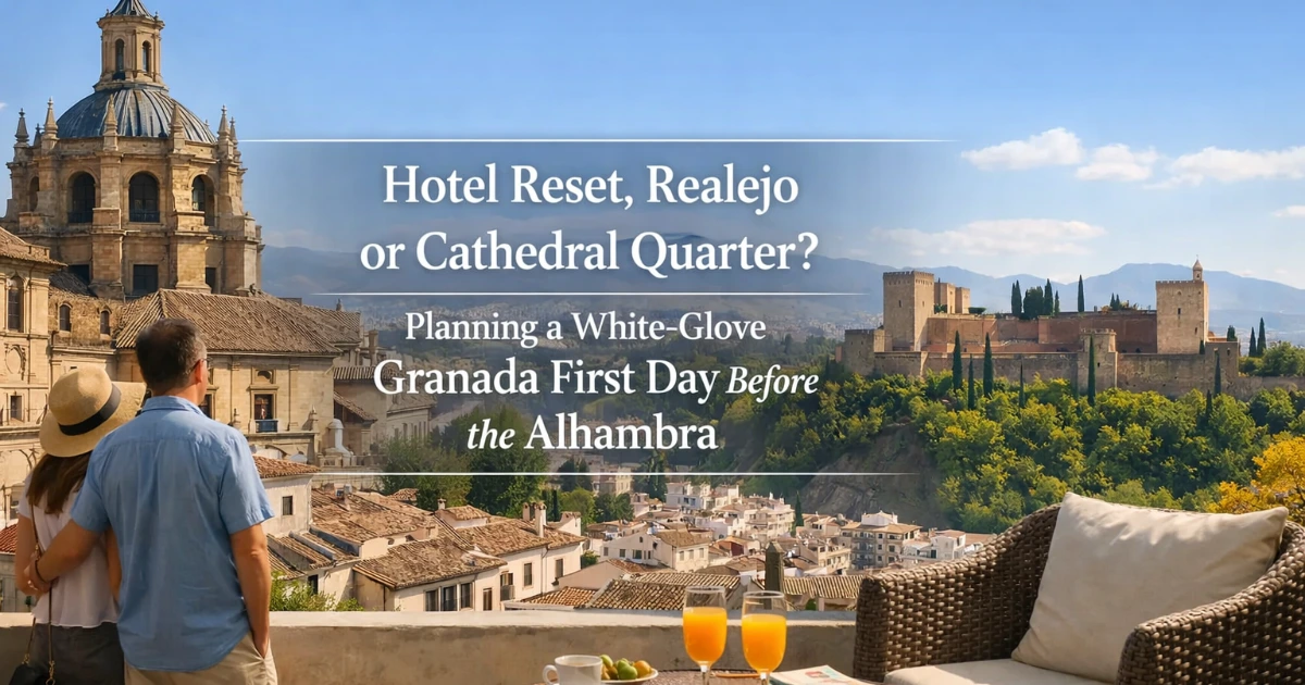 granada — Hotel Reset, Realejo or Cathedral Quarter? Planning a White-Glove Granada First Day Before the Alhambra