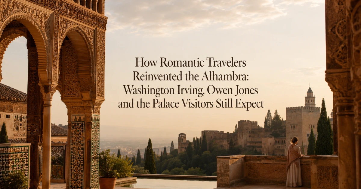 Granada — How Romantic Travelers Reinvented the Alhambra: Washington Irving, Owen Jones and the Palace Visitors Still Expect