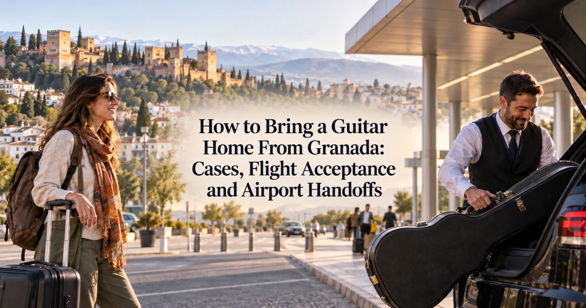 Granada — How to Bring a Guitar Home From Granada: Cases, Flight Acceptance and Airport Handoffs