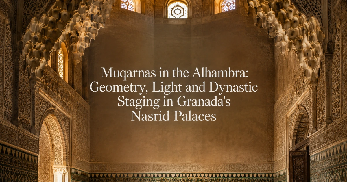granada — Muqarnas in the Alhambra: Geometry, Light and Dynastic Staging in Granada's Nasrid Palaces