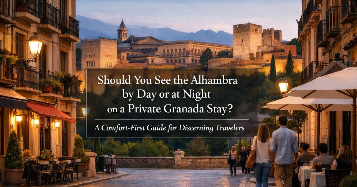 granada — Should You See the Alhambra by Day or at Night on a Private Granada Stay? A Comfort-First Guide for Discerning Travelers
