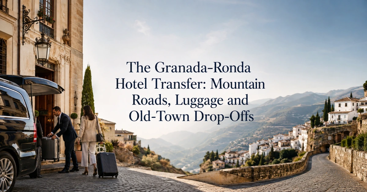 Granada — The Granada–Ronda Hotel Transfer: Mountain Roads, Luggage and Old-Town Drop-Offs
