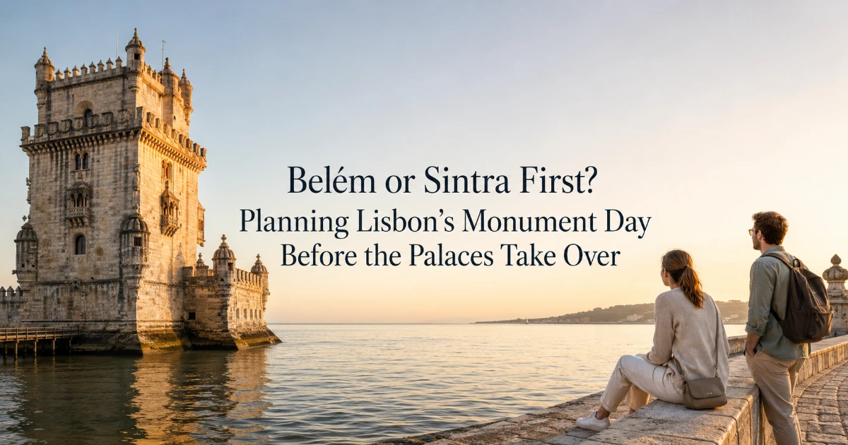 Lisbon — Belém or Sintra First? Planning Lisbon’s Monument Day Before the Palaces Take Over
