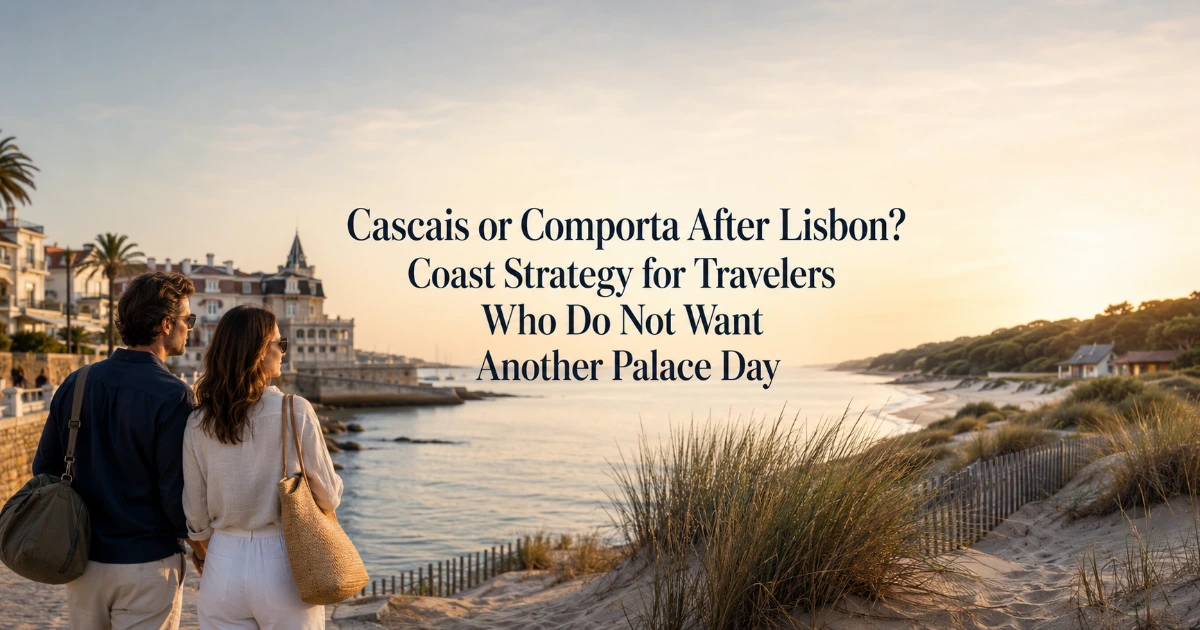 Lisbon — Cascais or Comporta After Lisbon? Coast Strategy for Travelers Who Do Not Want Another Palace Day
