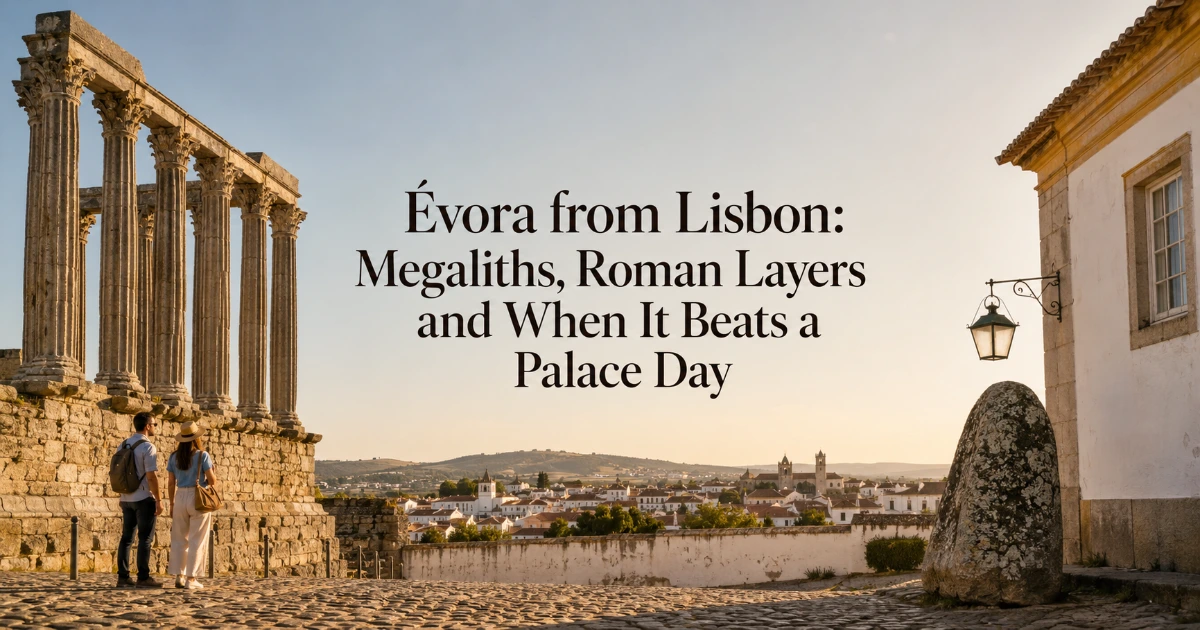 Lisbon — Évora from Lisbon: Megaliths, Roman Layers and When It Beats a Palace Day