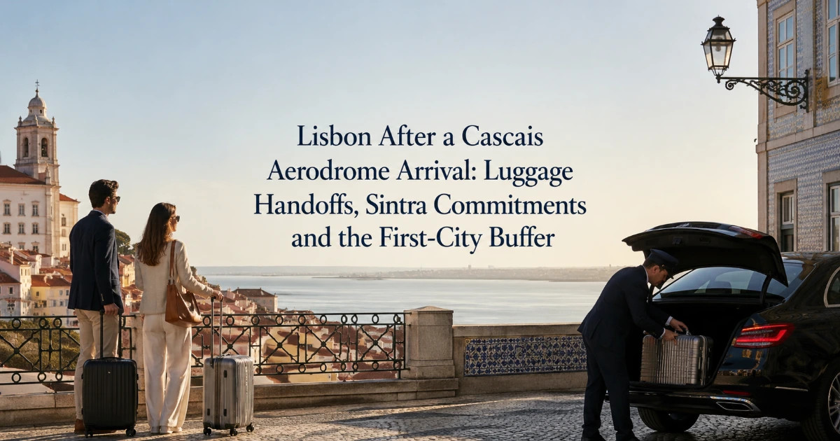 Lisbon — Lisbon After a Cascais Aerodrome Arrival: Luggage Handoffs, Sintra Commitments and the First-City Buffer