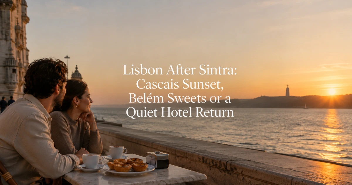 Lisbon — Lisbon After Sintra: Cascais Sunset, Belém Sweets or a Quiet Hotel Return