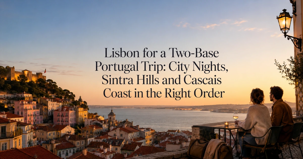 Lisbon — Lisbon for a Two-Base Portugal Trip: City Nights, Sintra Hills and Cascais Coast in the Right Order
