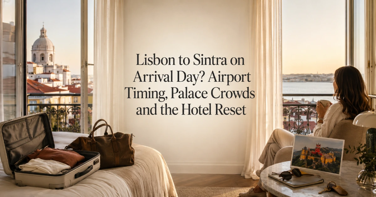 Lisbon — Lisbon to Sintra on Arrival Day? Airport Timing, Palace Crowds and the Hotel Reset