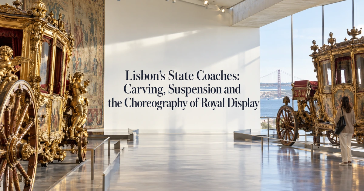 Lisbon — Lisbon's State Coaches: Carving, Suspension and the Choreography of Royal Display