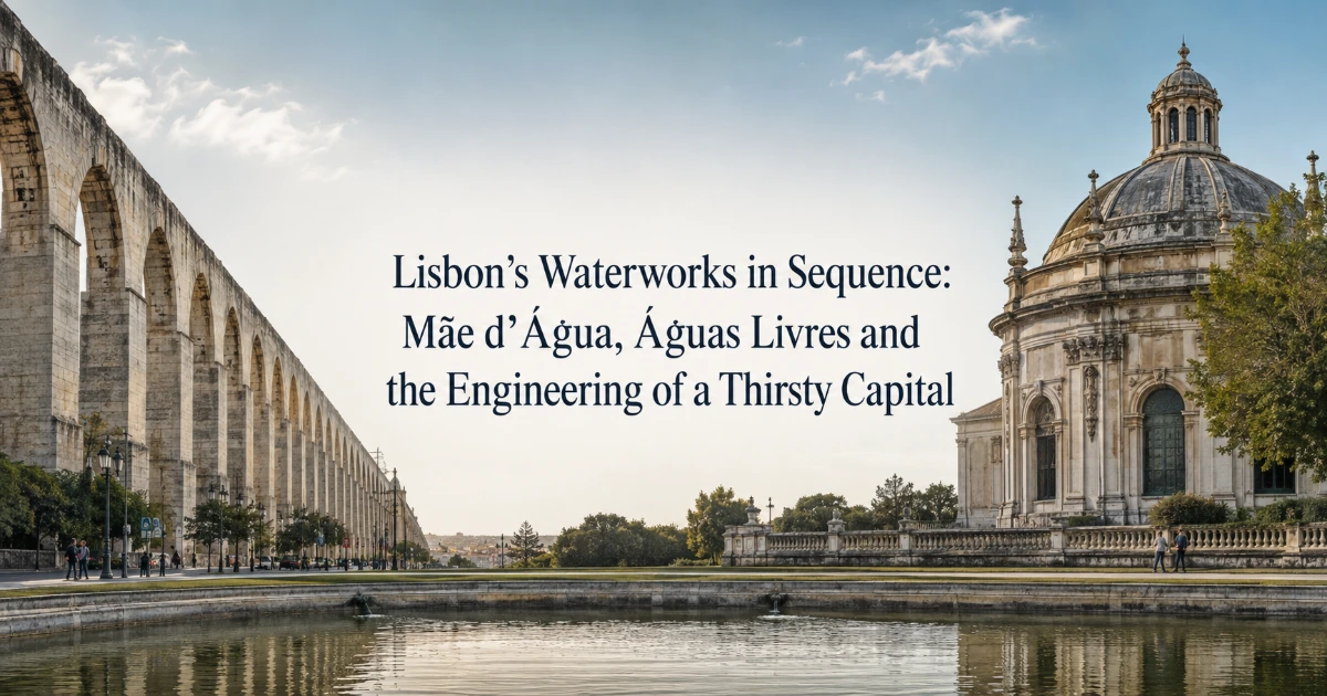 Lisbon — Lisbon’s Waterworks in Sequence: Mãe d’Água, Águas Livres and the Engineering of a Thirsty Capital