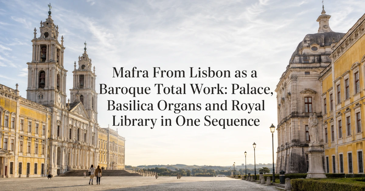 Lisbon — Mafra From Lisbon as a Baroque Total Work: Palace, Basilica Organs and Royal Library in One Sequence