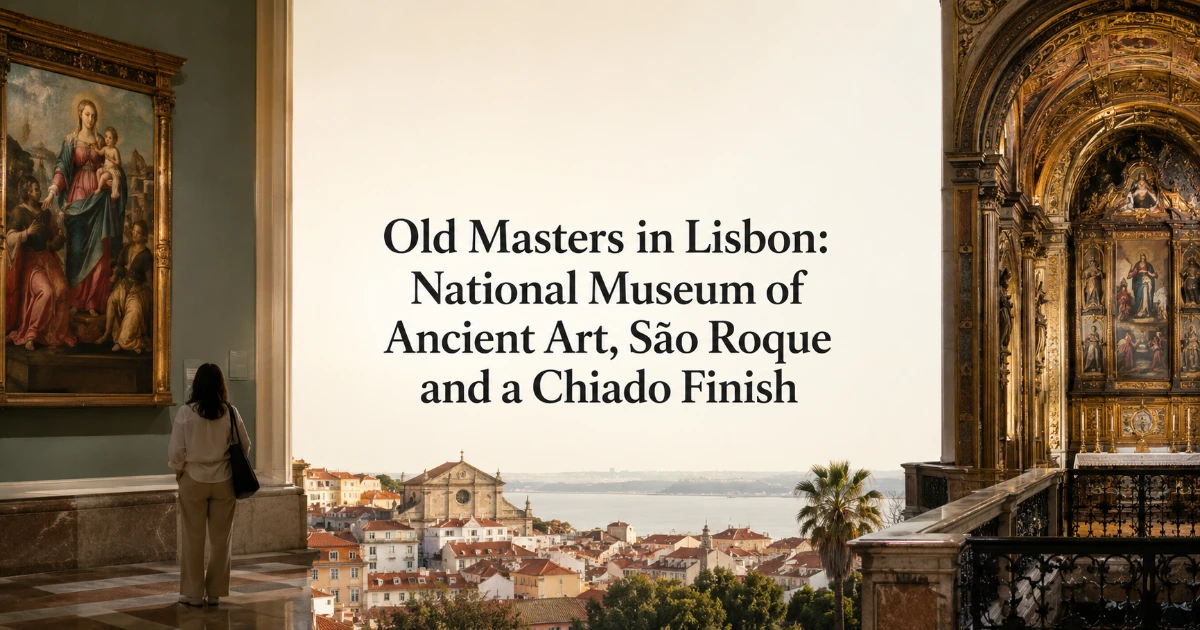 lisbon — Old Masters in Lisbon: National Museum of Ancient Art, São Roque and a Chiado Finish