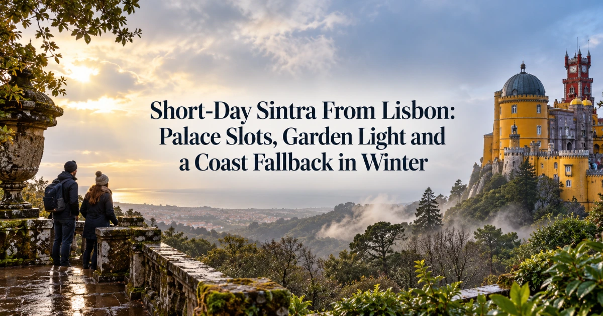 lisbon — Short-Day Sintra From Lisbon: Palace Slots, Garden Light and a Coast Fallback in Winter