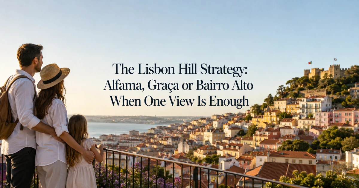 lisbon — The Lisbon Hill Strategy: Alfama, Graça or Bairro Alto When One View Is Enough