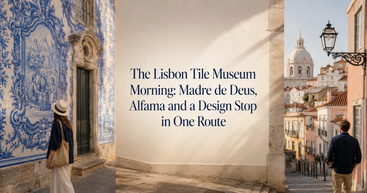 Lisbon — The Lisbon Tile Museum Morning: Madre de Deus, Alfama and a Design Stop in One Route