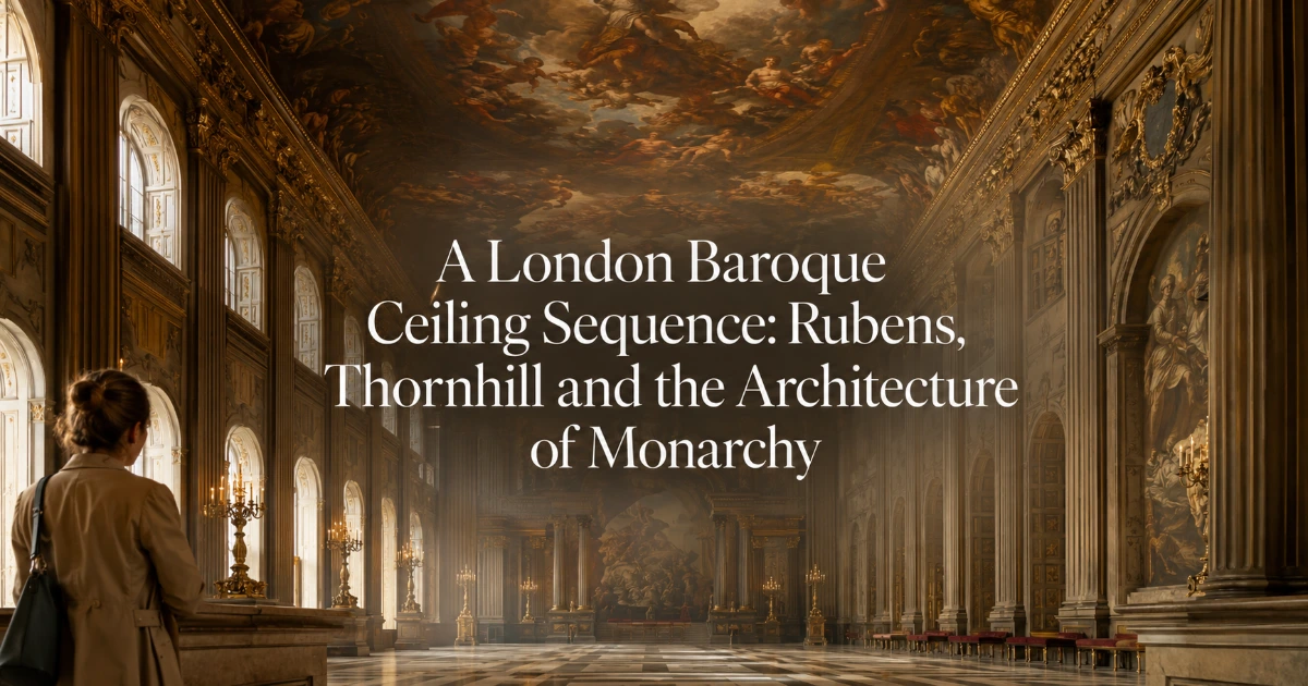London — A London Baroque Ceiling Sequence: Rubens, Thornhill and the Architecture of Monarchy