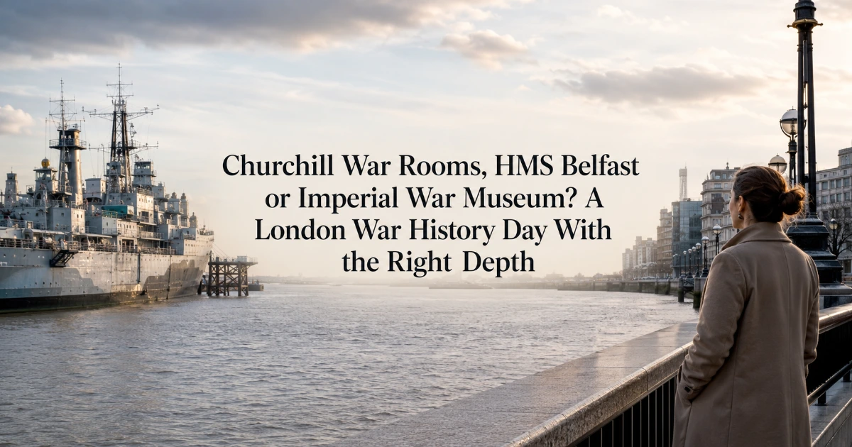 London — Churchill War Rooms, HMS Belfast or Imperial War Museum? A London War History Day With the Right Depth