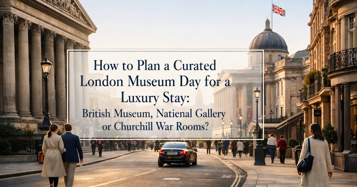 london — How to Plan a Curated London Museum Day for a Luxury Stay: British Museum, National Gallery or Churchill War Rooms?